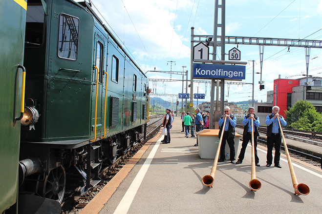 Der Bahnhof Konolfingen – seit  150 Jahren das Tor zur Welt